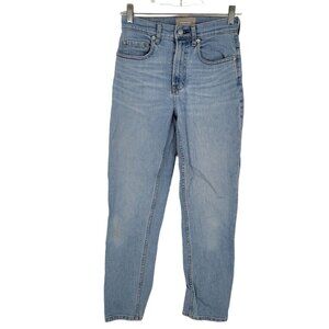 Everlane womens 26 regular the cheeky jean light wash blue denim straight jeans